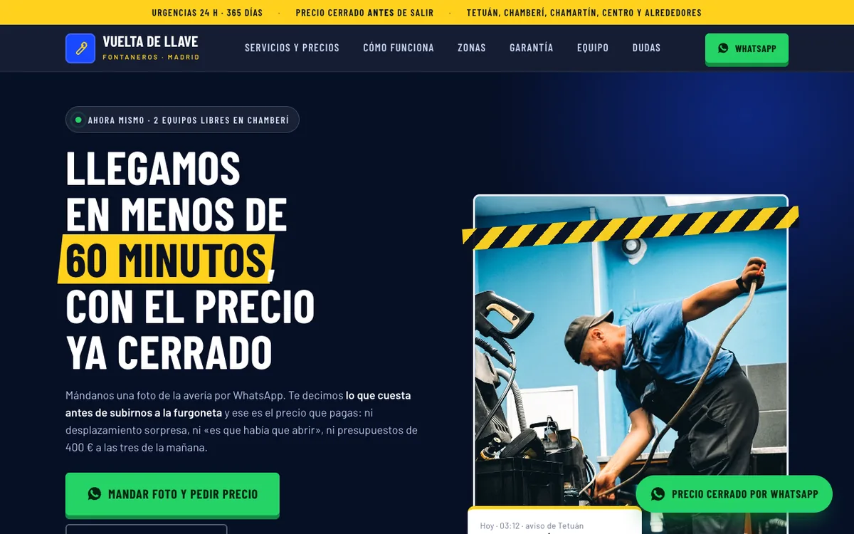 Web de muestra para Fontanero