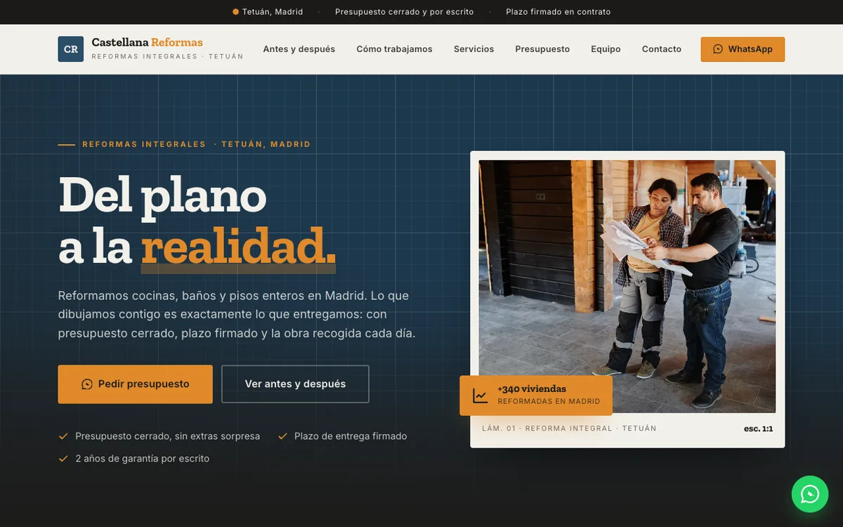 Web de muestra para Reformas